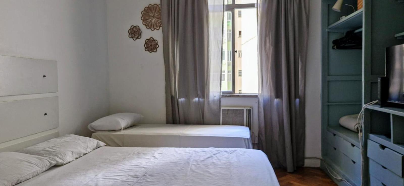Apartamento Copacabana 3 Quartos Ar Cond A 2 Qds Da