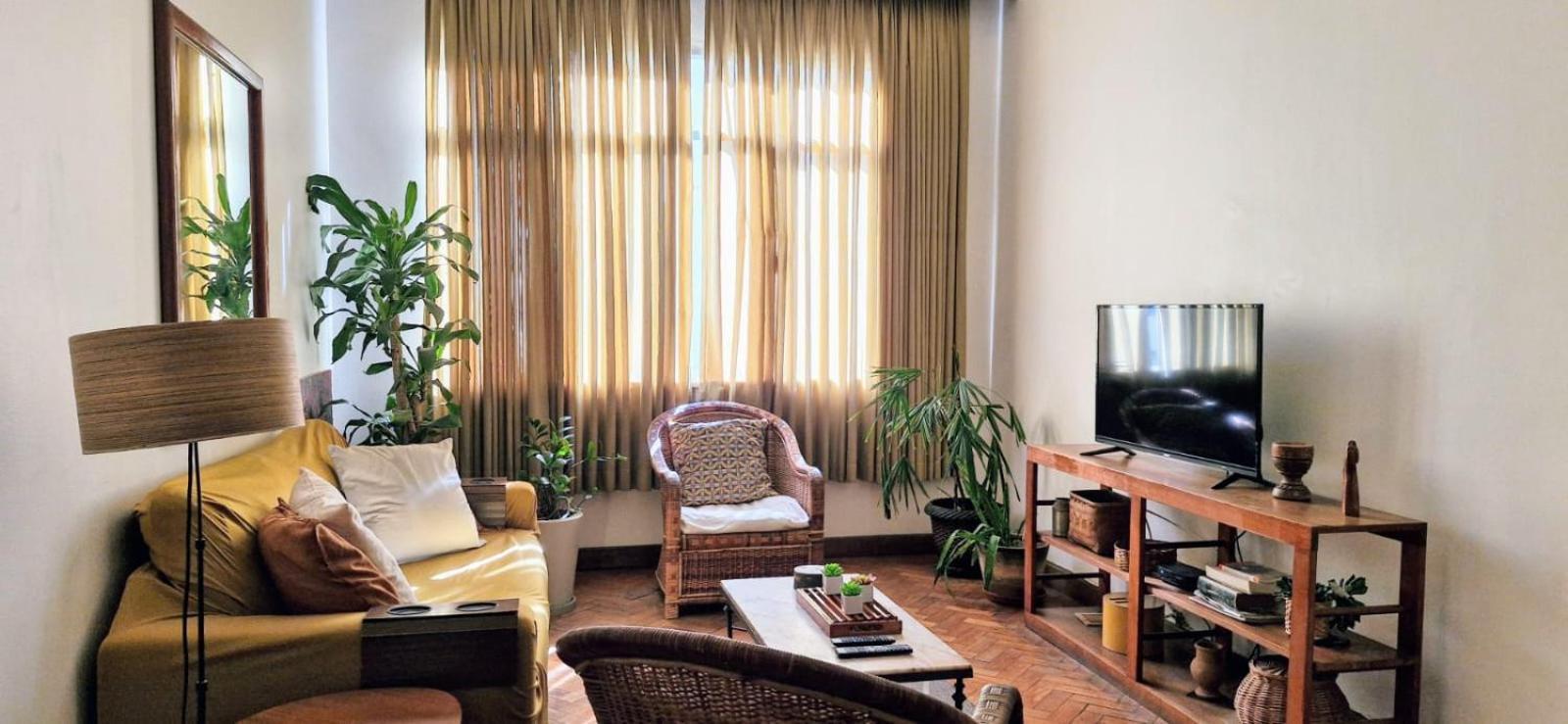 Apartamento Copacabana 3 Quartos Ar Cond A 2 Qds Da *